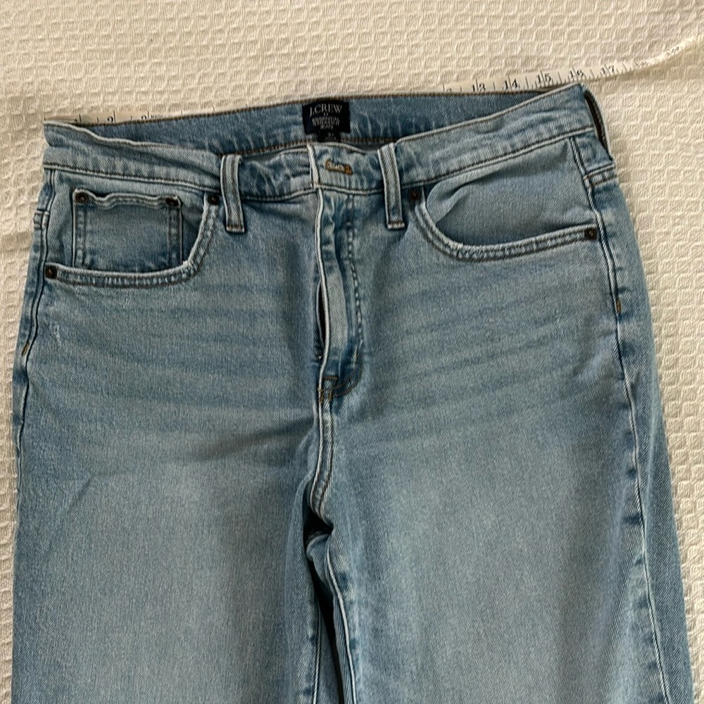 J. Crew Light Wash Blue Ankle Jeans